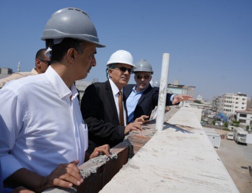 وزير الصحة يتفقد عدداً من مشاريع البنية التحتية الصحية في عدن