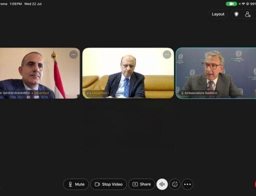 وزير الصحة يبحث مع السفير الإيطالي تعزيز التعاون الصحي