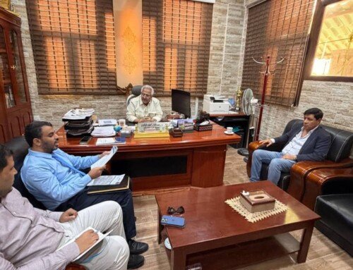 المدير التنفيذي لهيئة الأدوية يلتقي مدير إدارة المعلومات بوزارة الصحة