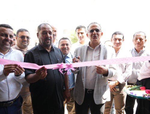 وزير الصحة يفتتح مقر المعهد الوطني للصحة العامة ويتفقد مشاريع تطوير معهد أمين ناشر بعدن